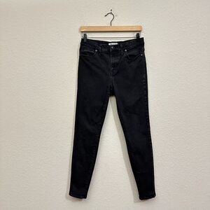 MADEWELL 9" High Riser Skinny Skinny Jeans #E0257 in Faded Black